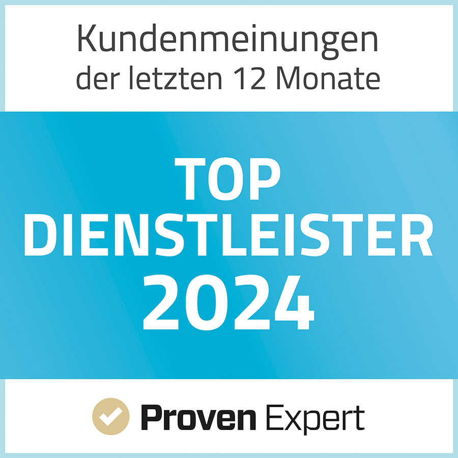 Auszeichnung Top Dienstleister 2024 für DB Autohaus von Proven Expert